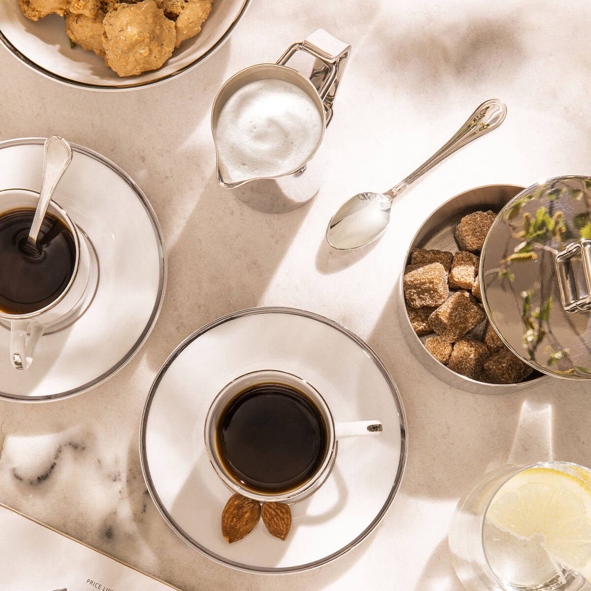 GALON PLATINE Tasse à café/expresso 10 cl