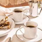 GALON PLATINE Tasse à café/expresso 10 cl