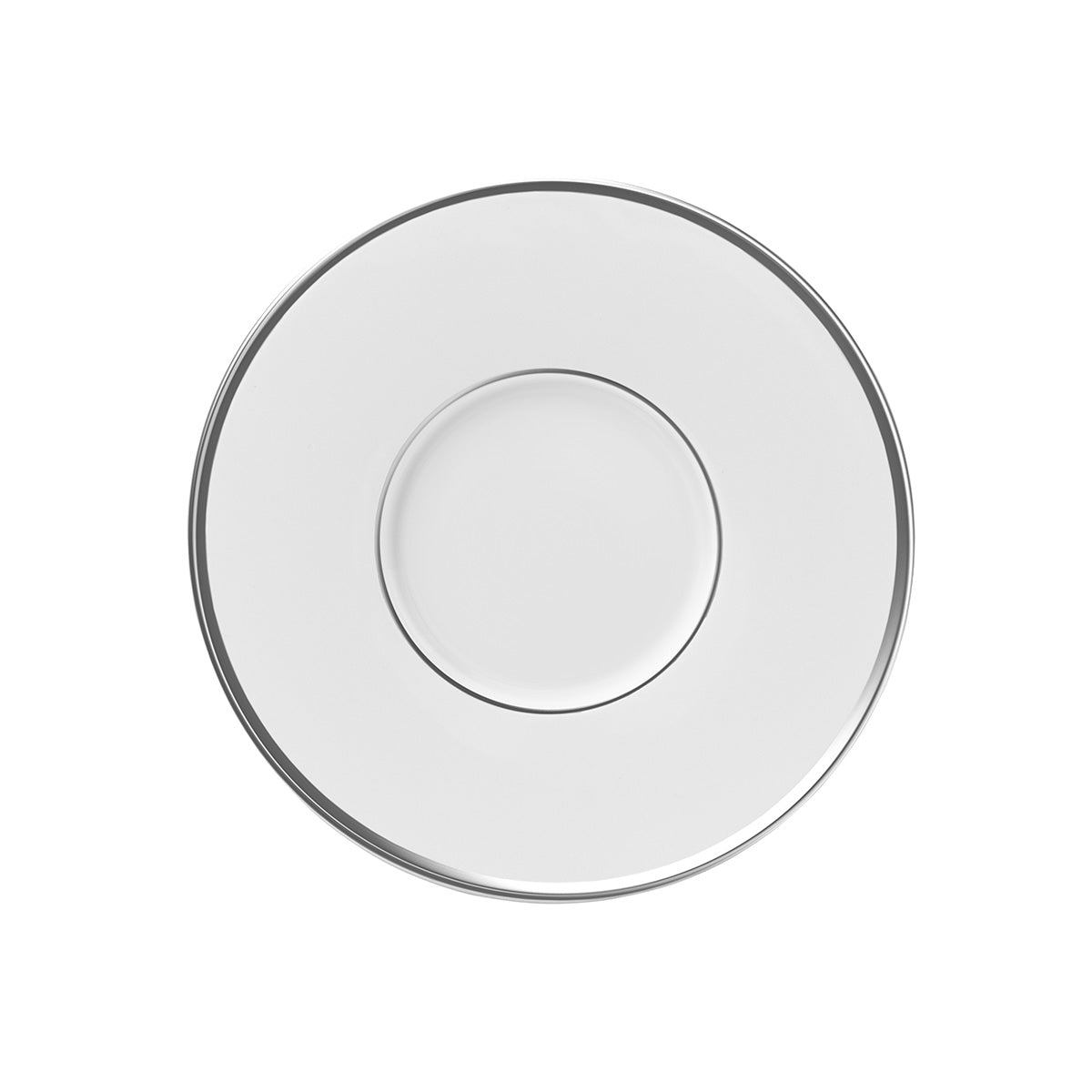 degrenne paris GALON PLATINE Soucoupe à café/expresso 12 5 cm