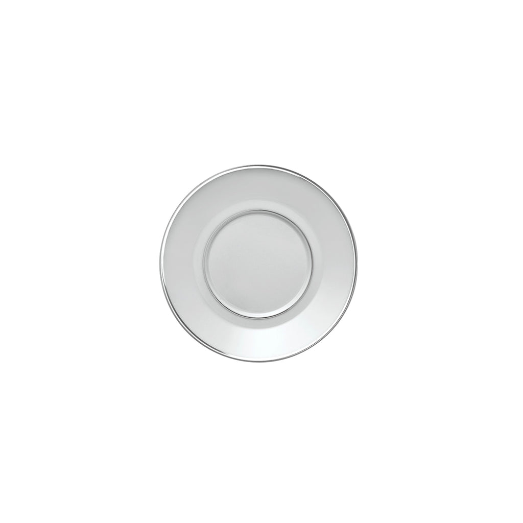 GALON PLATINE Soucoupe à thé/café 15 cm