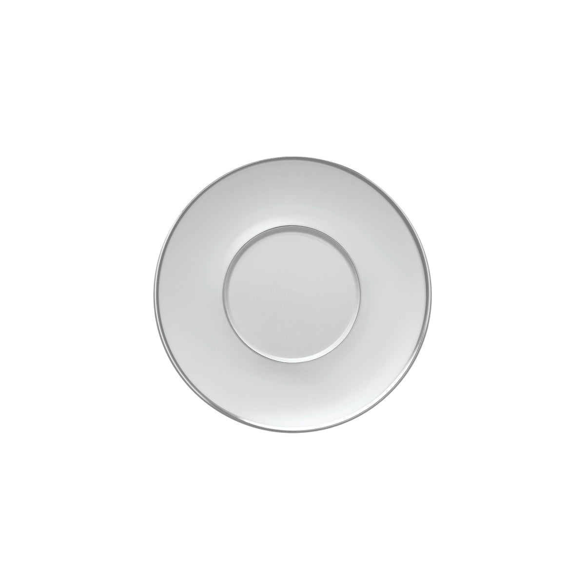 degrenne paris GALON PLATINE Soucoupe à déjeuner 18 cm