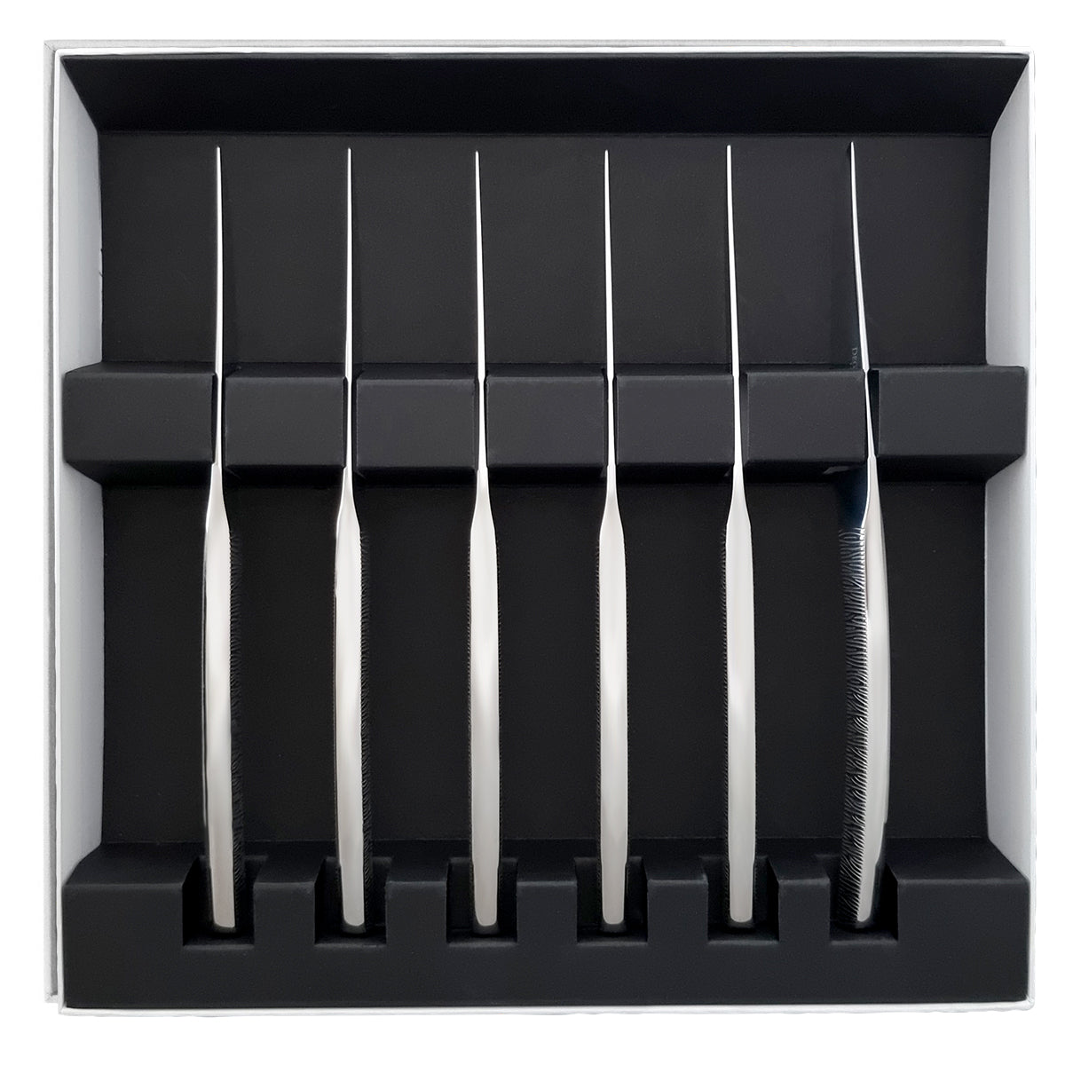 Image du produit: ASTREE CISELE MIROIR Coffret 6 couteaux à steak