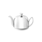 Théière 2 tasses cloche miroir