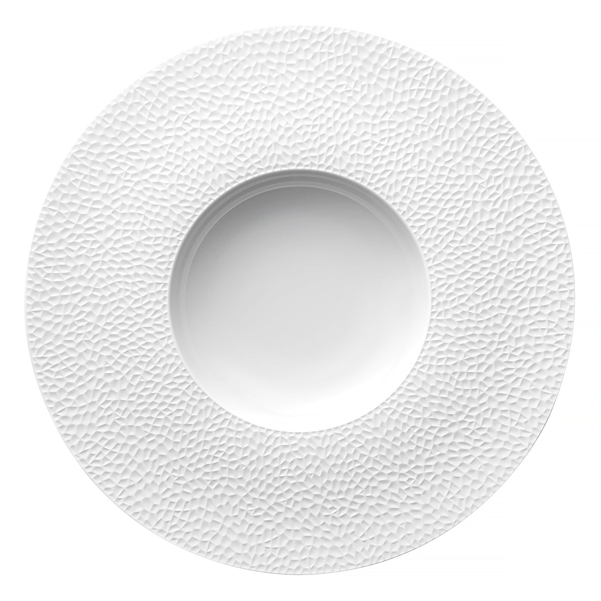 degrenne paris COLLECTION L FRAGMENTS BLANC Assiette gourmet grand bassin 30 cm