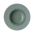 BAHIA GREEN CLAY Large bowl gourmet plate 26 cm