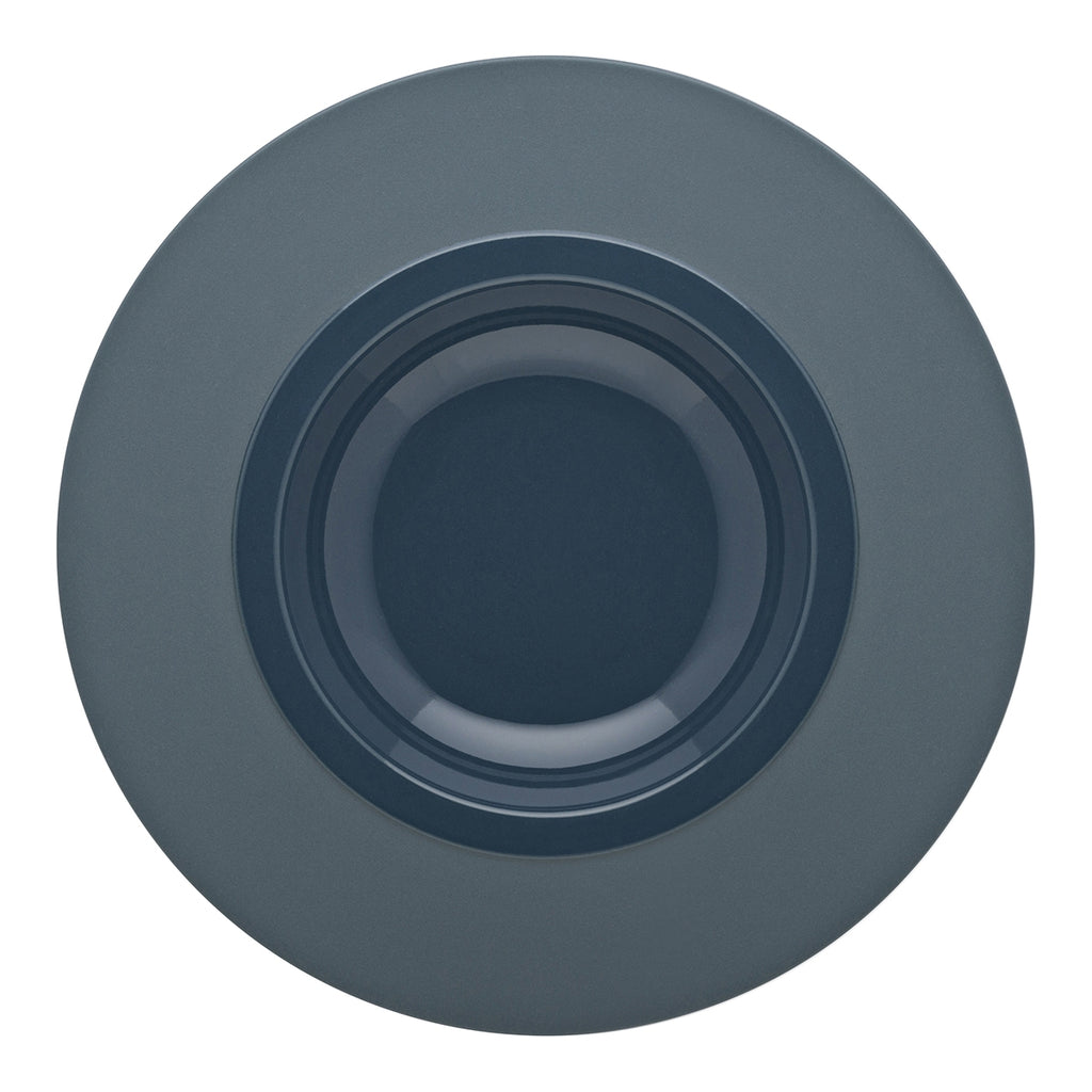 BAHIA BLUE STONE Large bowl gourmet plate 26 cm