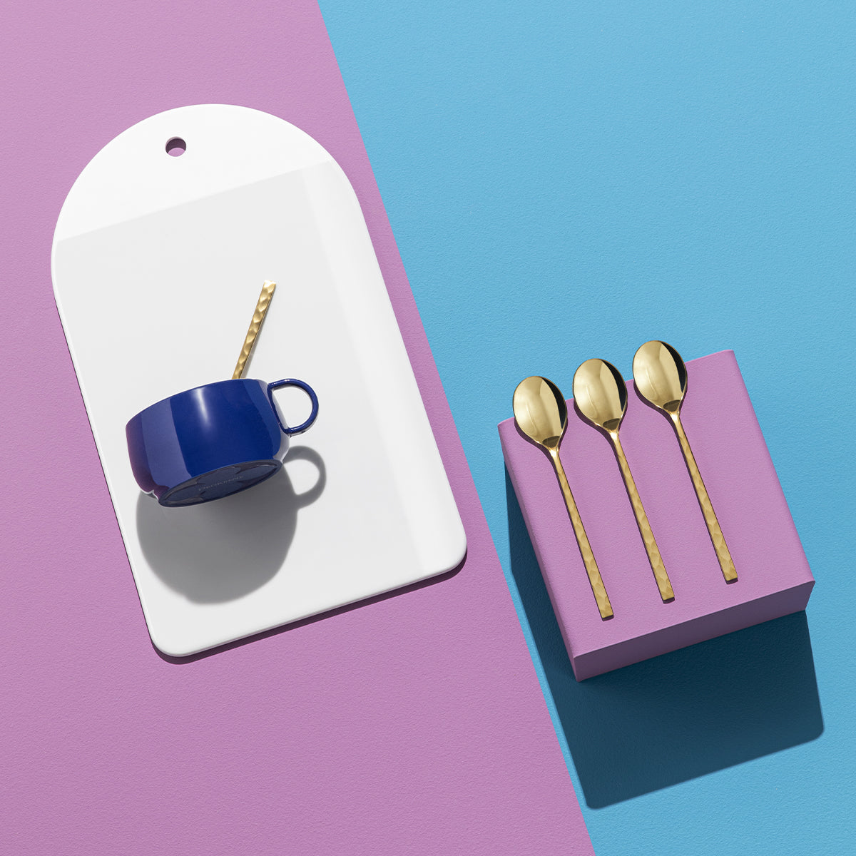 BAHIA PIERRE DE LUNE Planche en porcelaine 35 x 21 cm