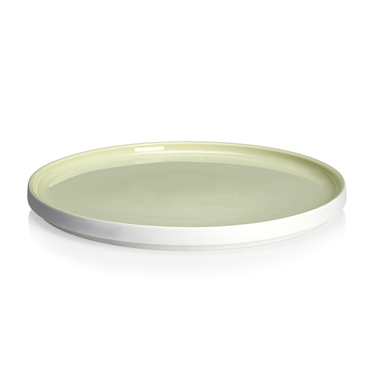 guy degrenne LA VAISSELLE DE L'ECONOME ARTICHAUT VERT Coffret 4 assiettes 24 cm