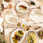 COLLECTION L COUTURE IVOIRE Assiette à dessert 24 cm