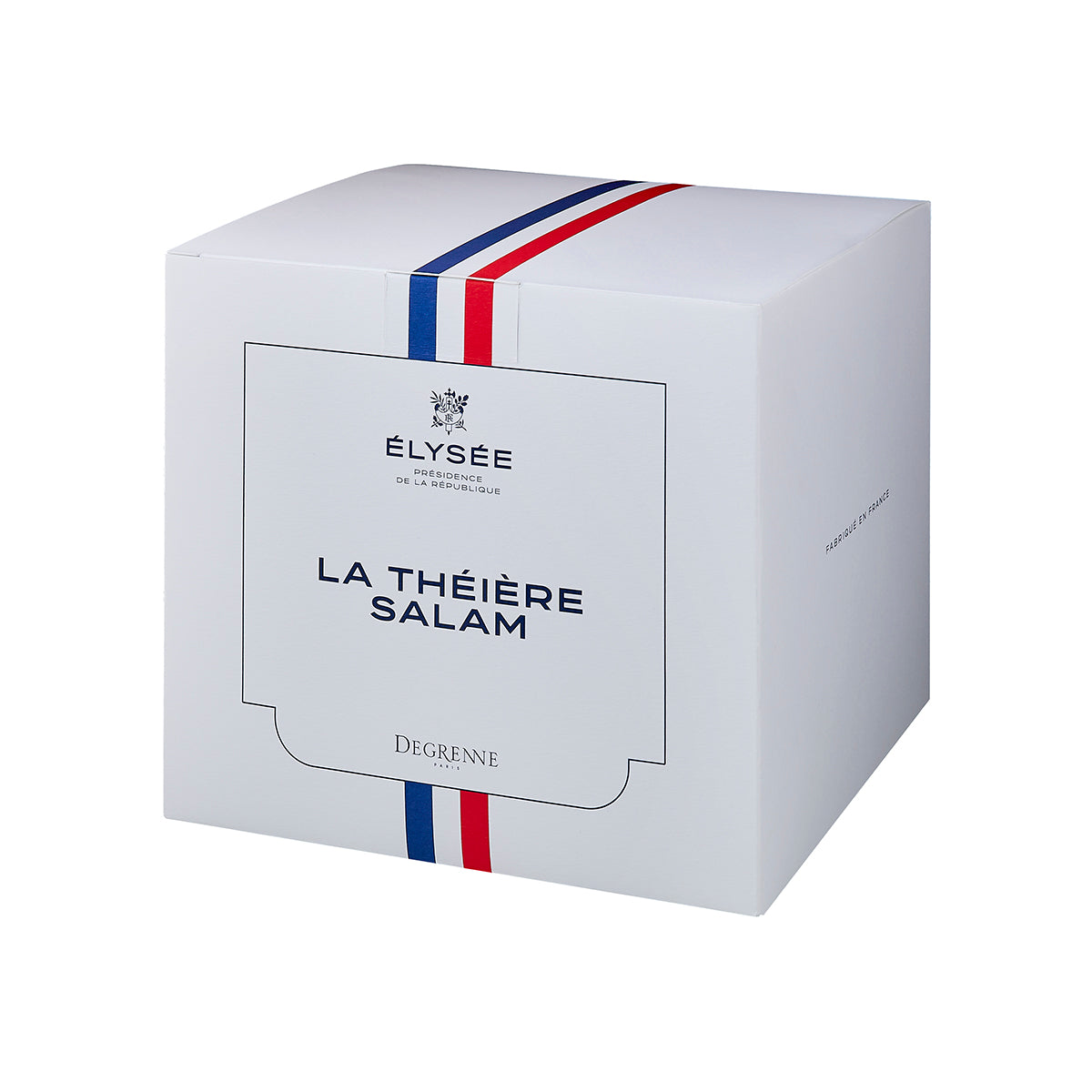 DEGRENNE ELYSEE Théière 4 tasses cloche miroir République française