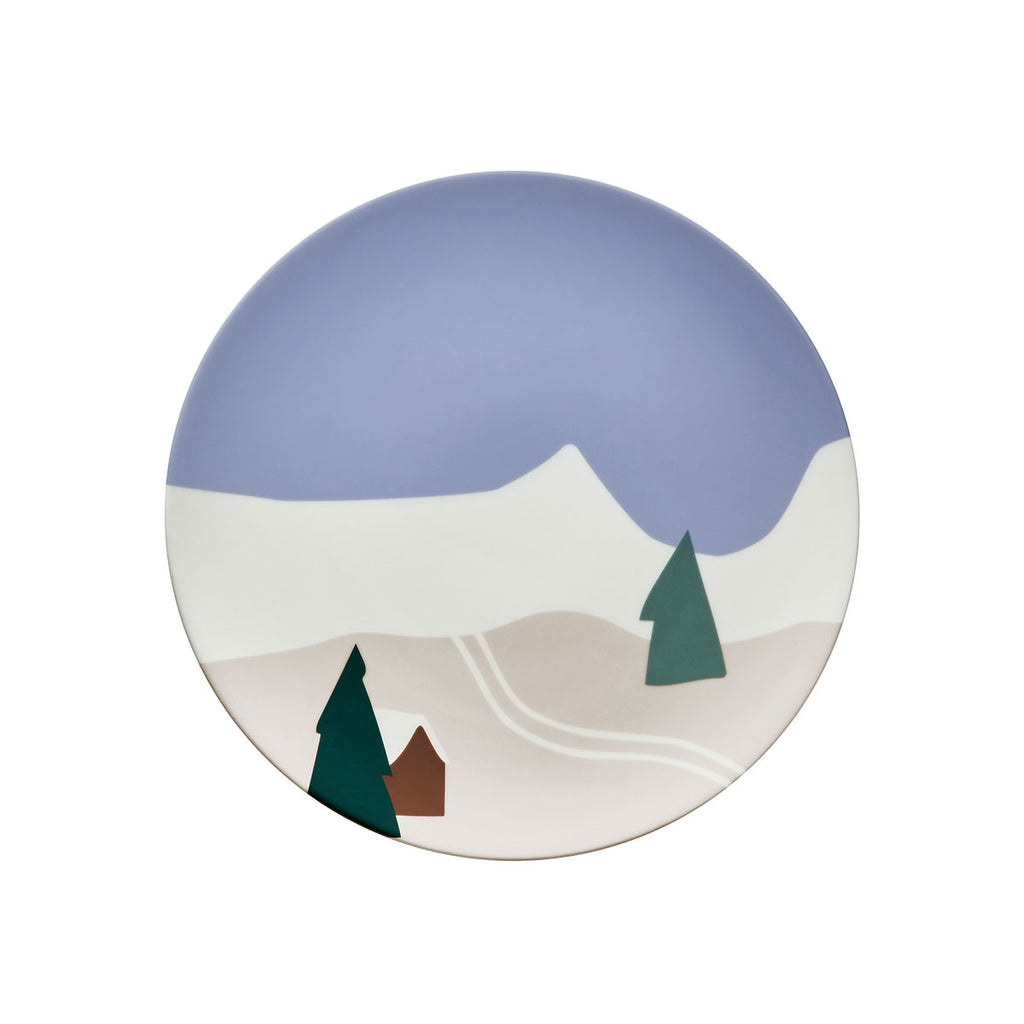 DESTINATION MONTAGNE Coffret 6 assiettes 23 cm