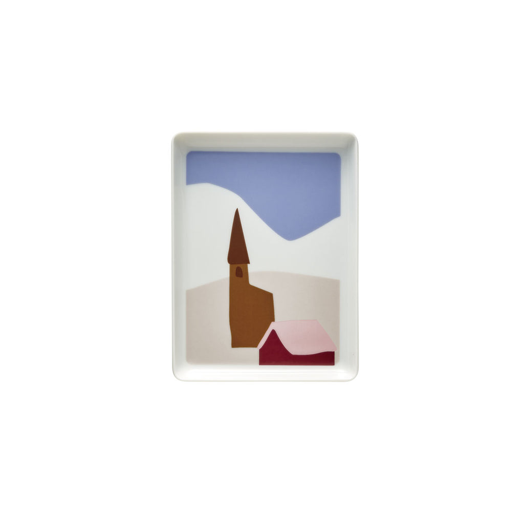 DESTINATION MONTAGNE Coffret 3 mini plats 16 x 12 cm