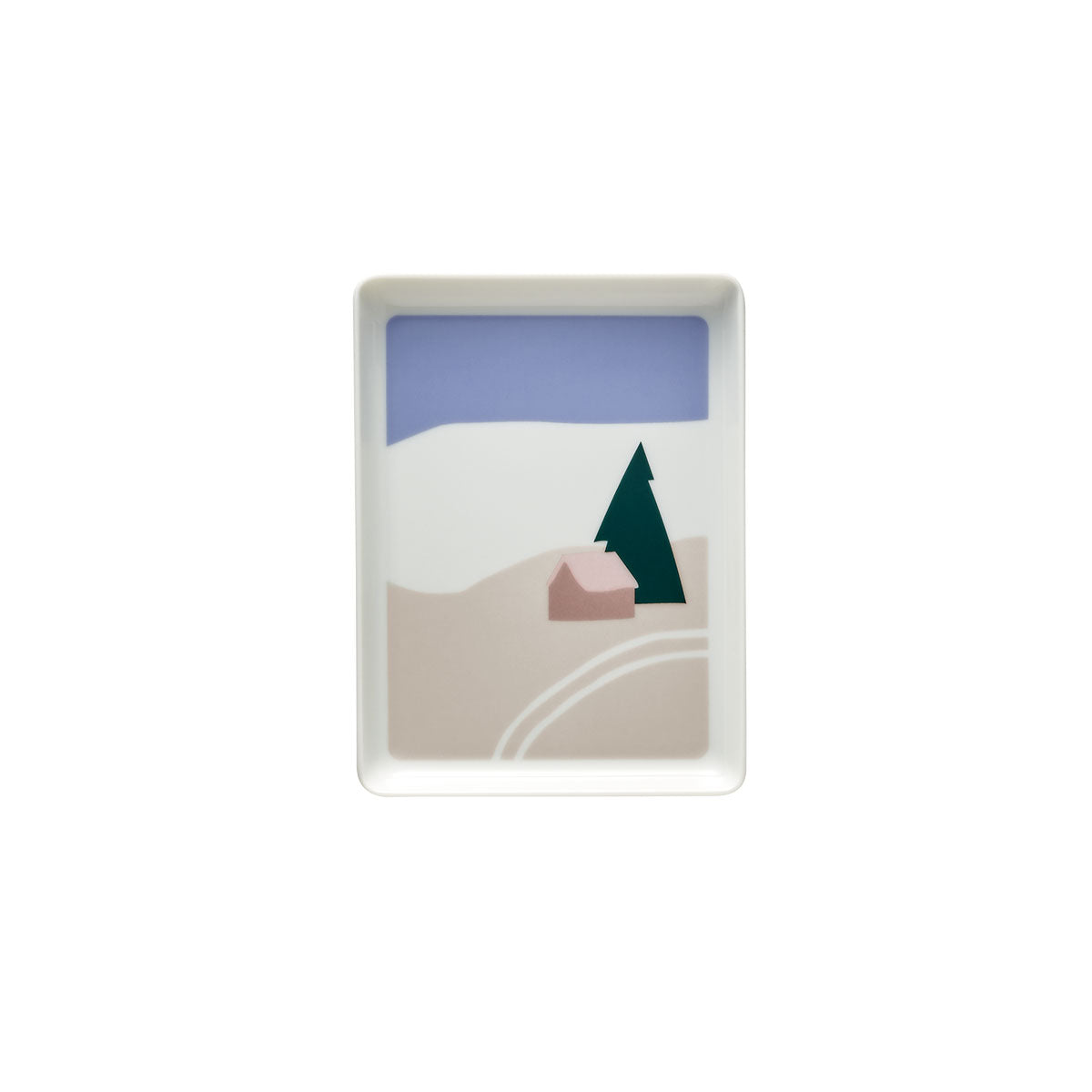 DESTINATION MONTAGNE Coffret 3 mini plats 16 x 12 cm