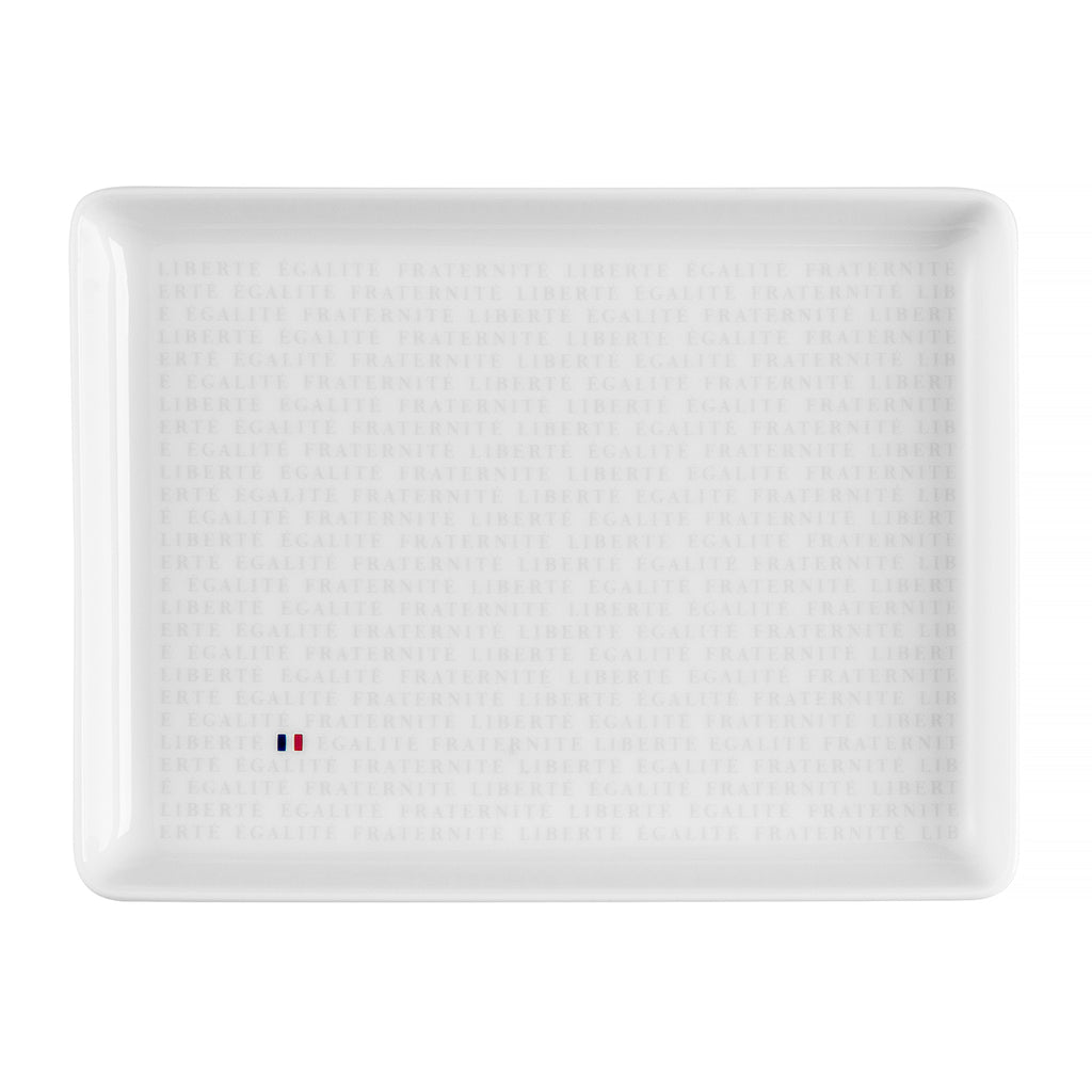 DEGRENNE ELYSEE Mini plat république française 16 x 12 cm