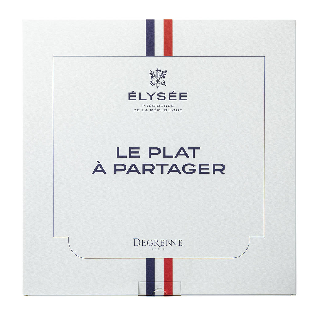 DEGRENNE ELYSEE Plat à tarte République française 31,5 cm