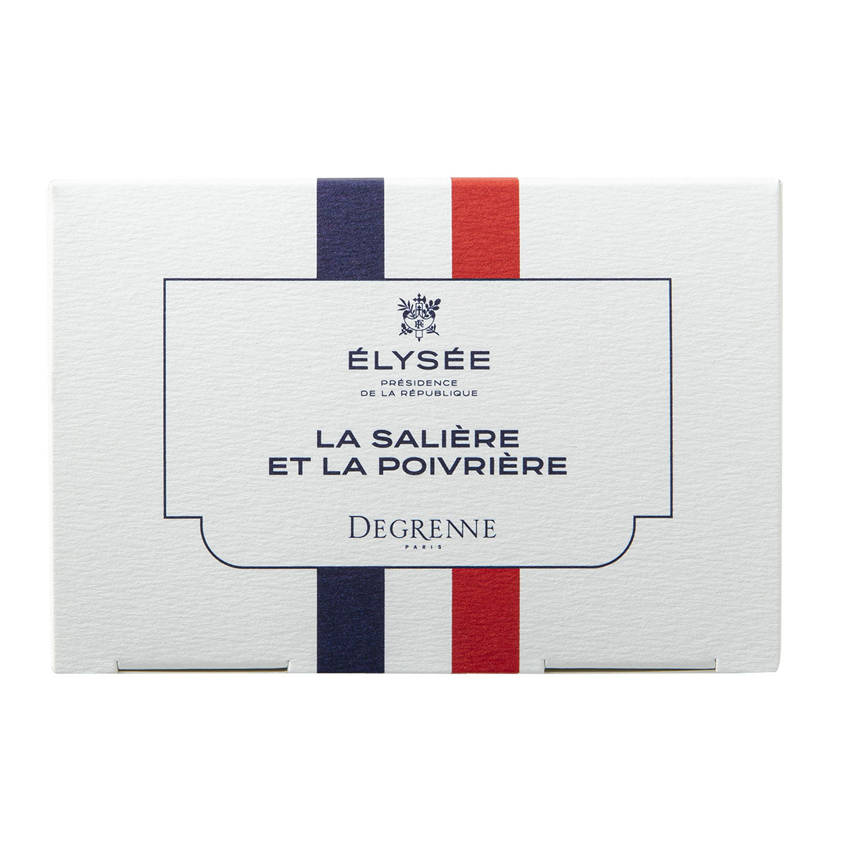 DEGRENNE ELYSEE Coffret salière et poivrière République française