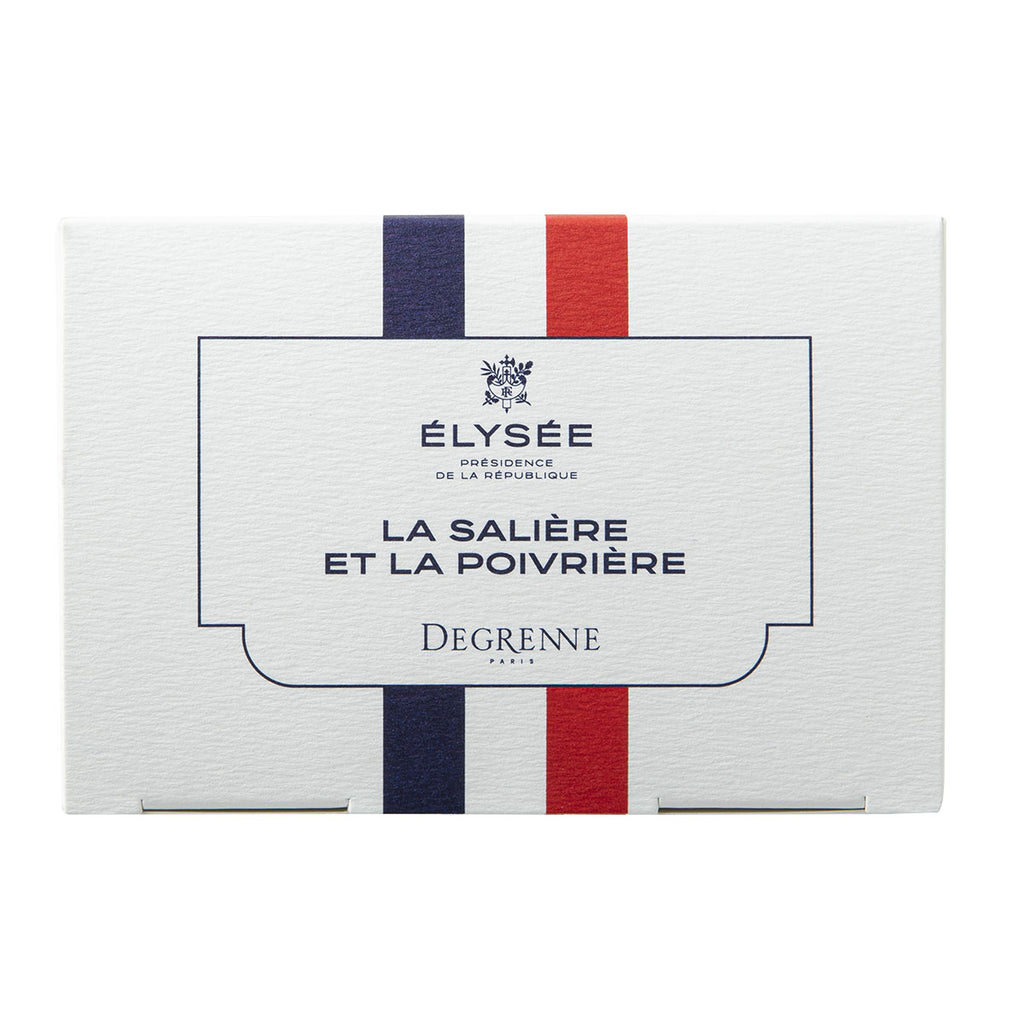 DEGRENNE ELYSEE Coffret salière et poivrière République française