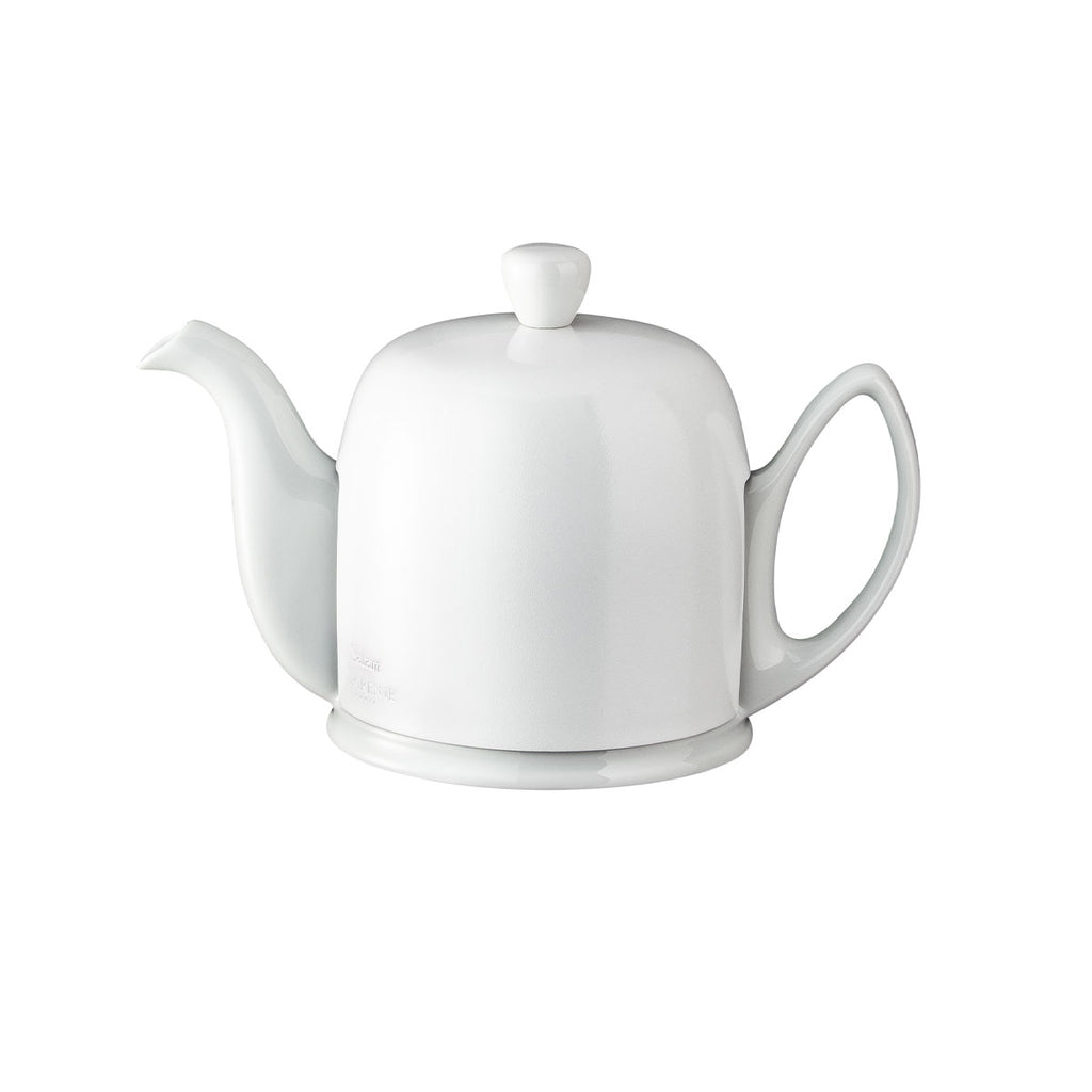 SALAM MONOCHROME Théière 4 tasses cloche blanche