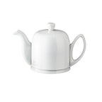 SALAM MONOCHROME Théière 4 tasses cloche blanche