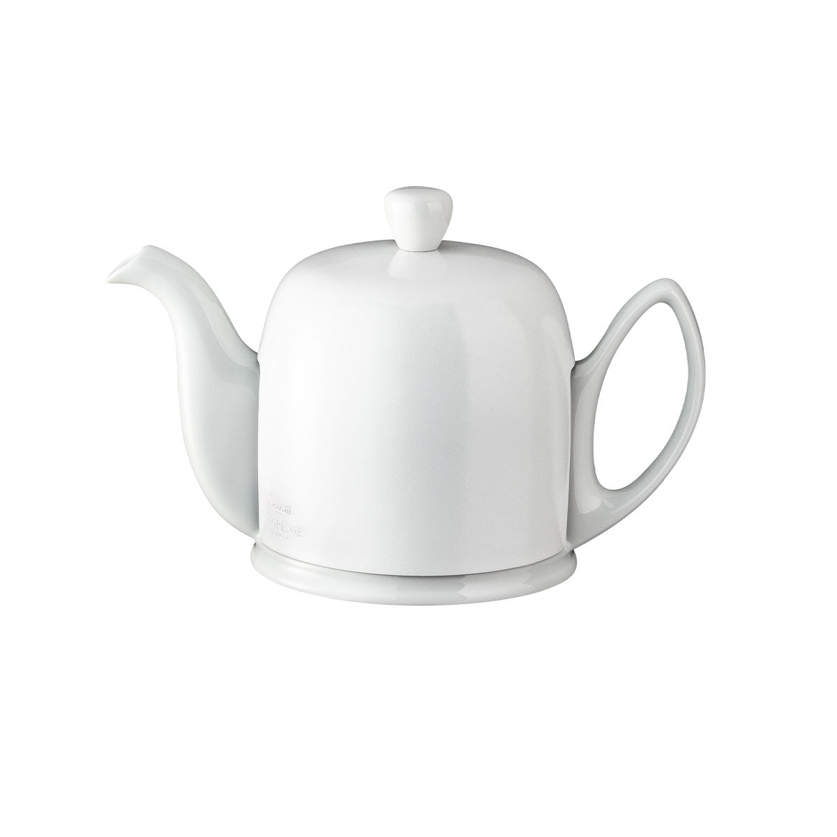 SALAM MONOCHROME Théière 4 tasses cloche blanche