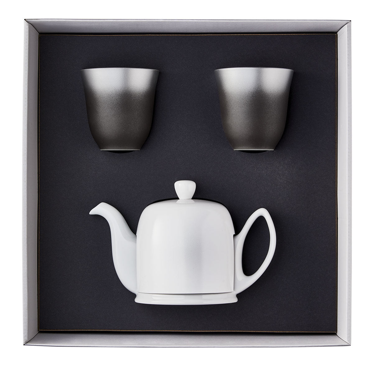 degrenne paris SALAM MONOCHROME Théière 4 tasses et 2 mugs 25 cl
