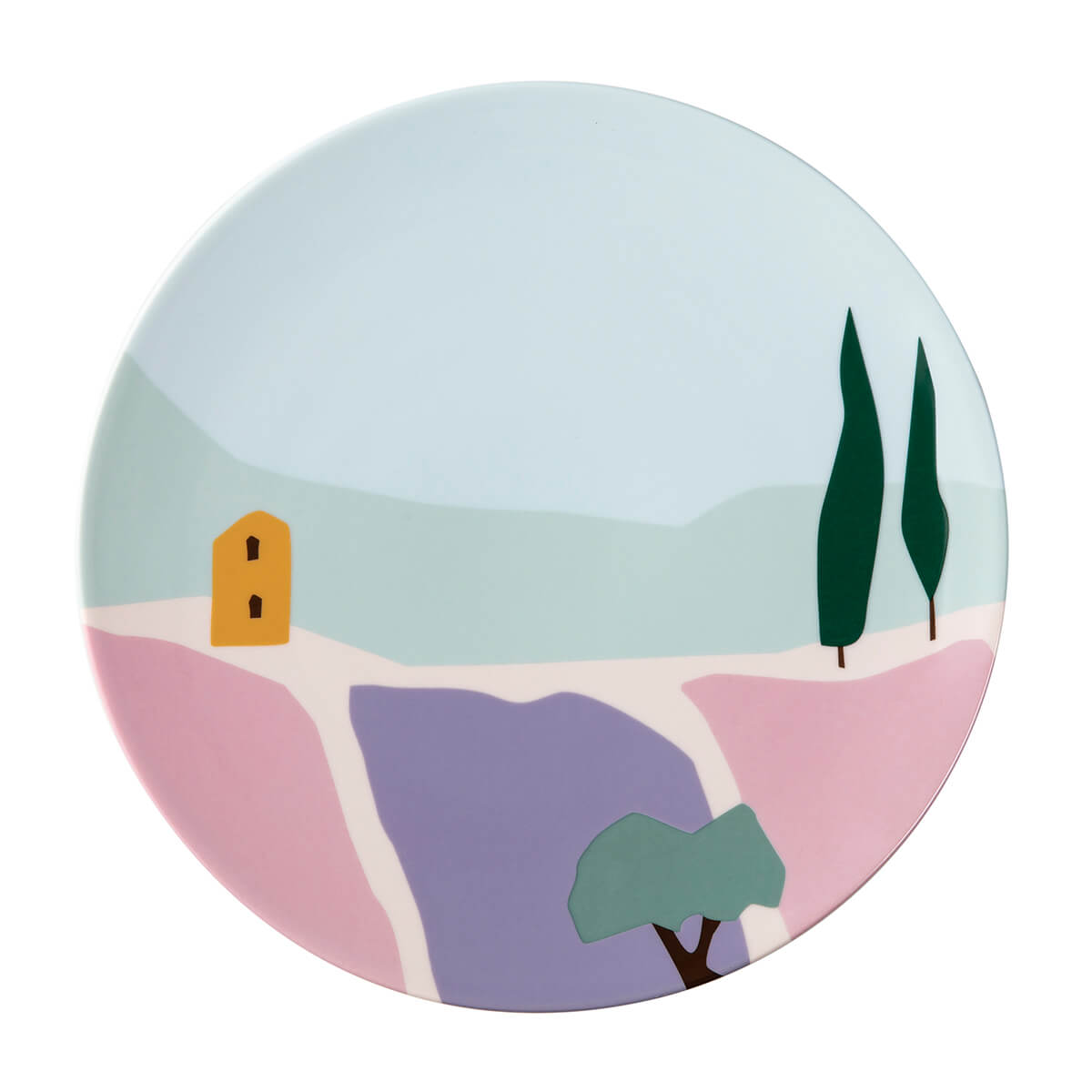 DESTINATION SUD Coffret 6 assiettes à dessert 23 cm