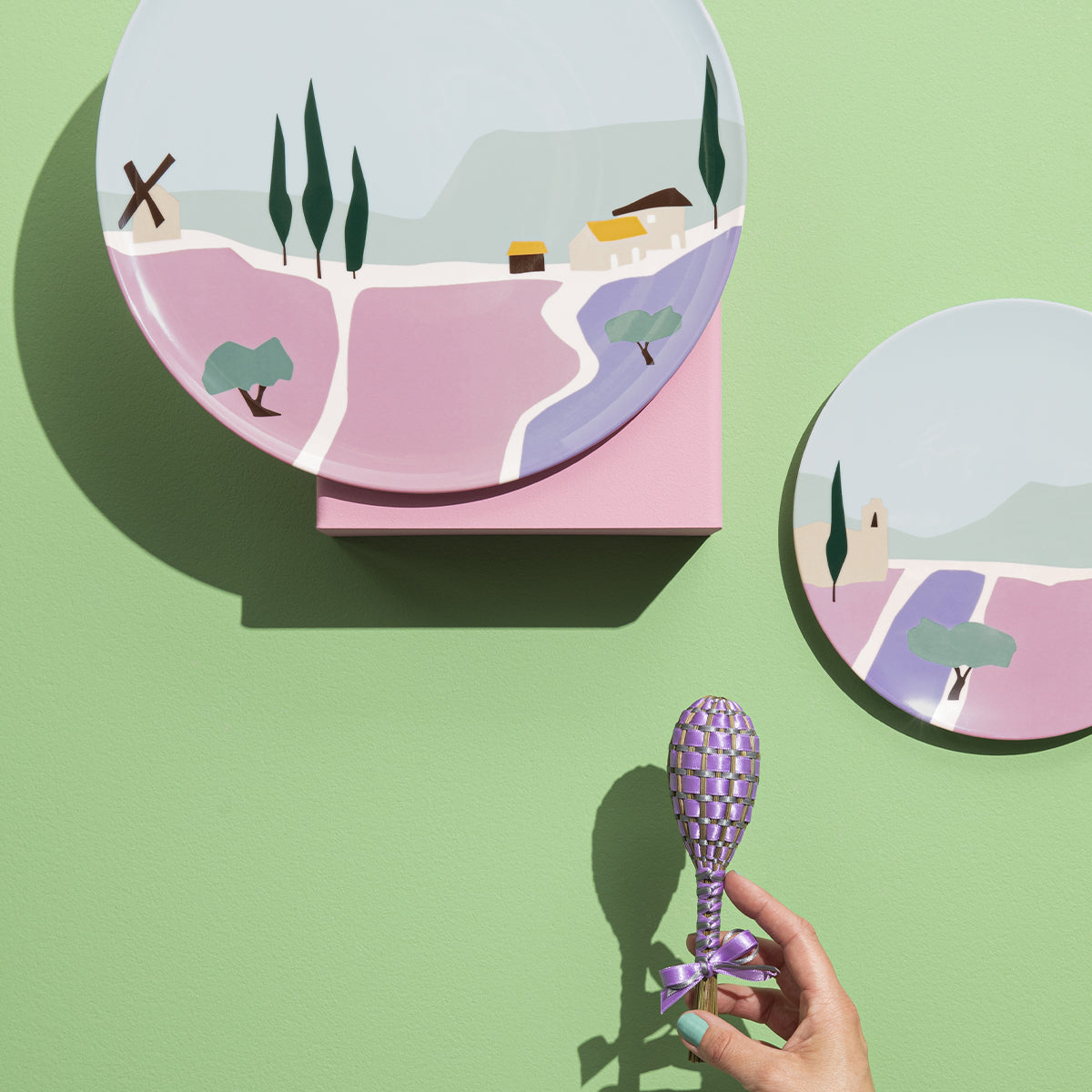 DESTINATION SUD Plat à tarte 32 cm