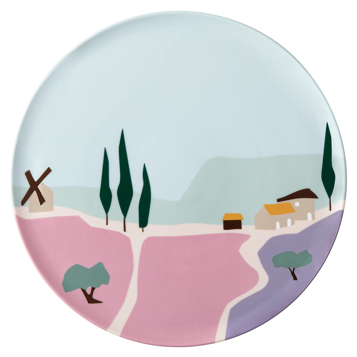 DESTINATION SUD Plat à tarte 32 cm