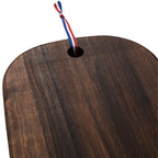 PLANCHES LES ESSENCES Planche à découper en noyer 50 x 21 cm