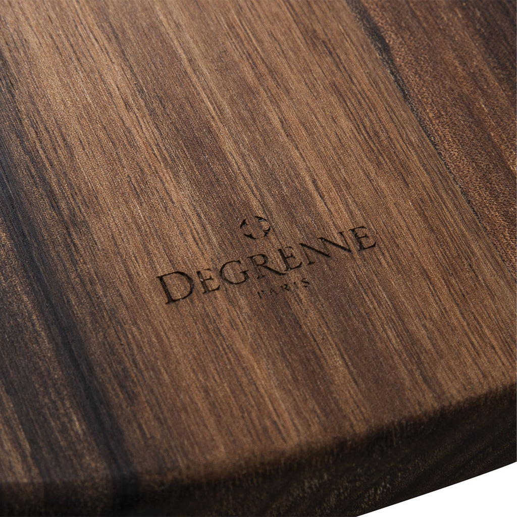 PLANCHES LES ESSENCES Planche à découper en noyer 50 x 21 cm