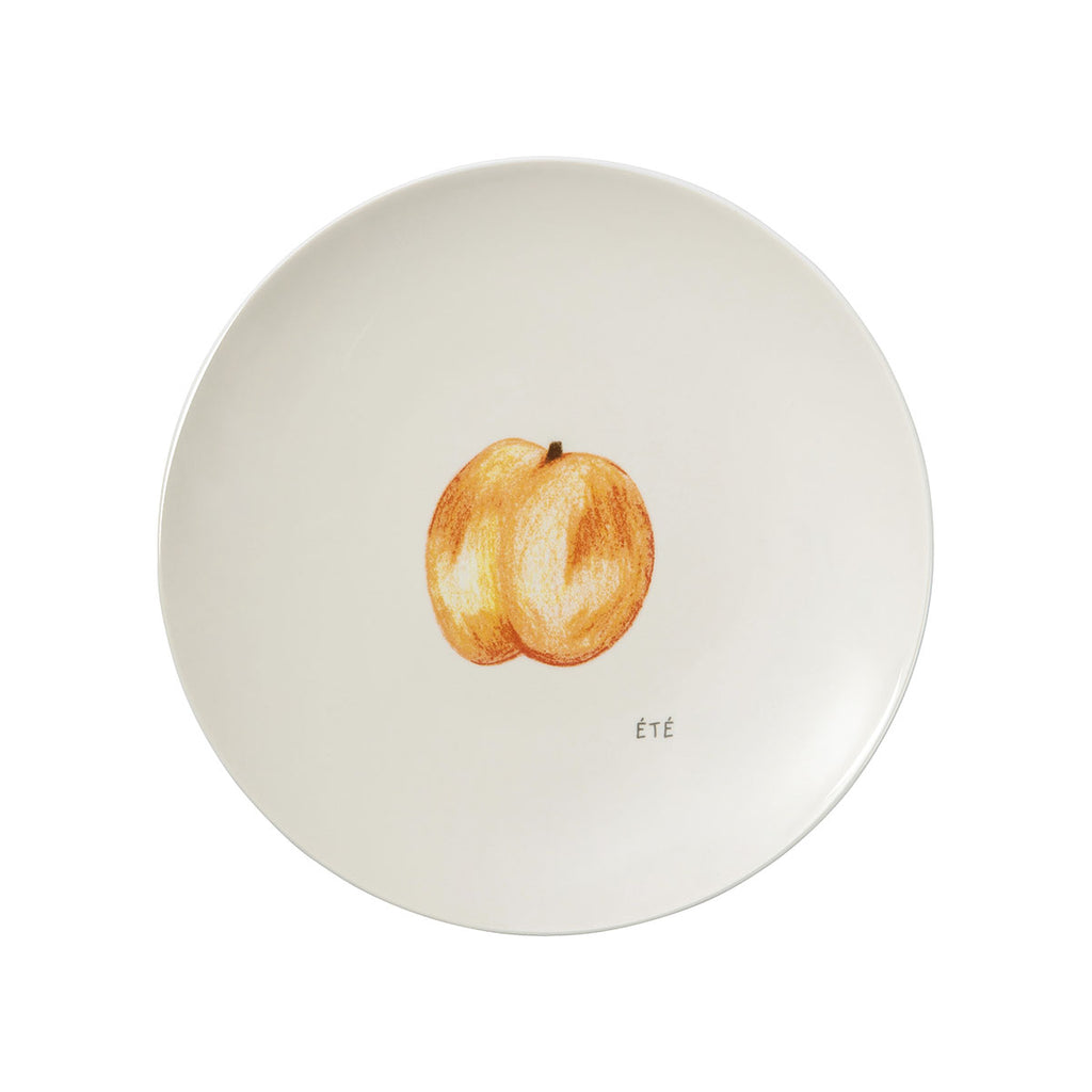 SAISONS Set of 4 plates 19 cm fruits