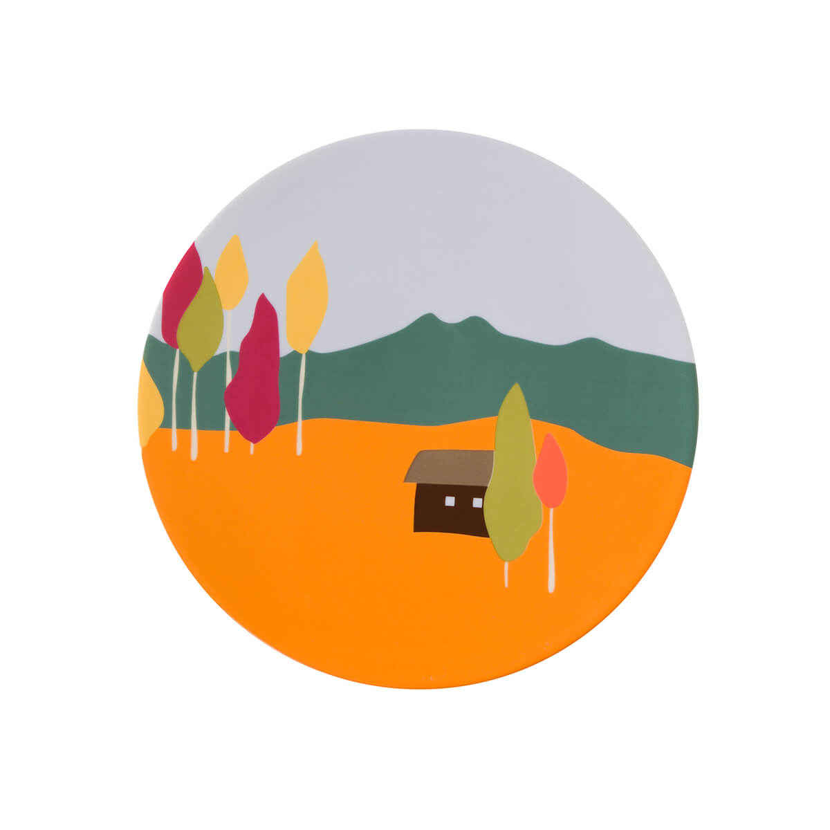 DESTINATION FORET Coffret 6 assiettes 23 cm