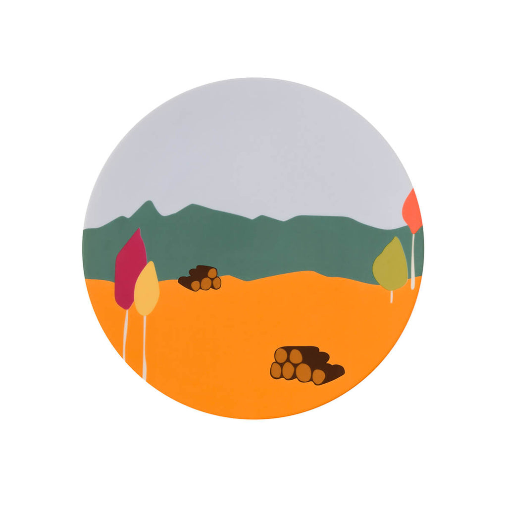 DESTINATION FORET Coffret 6 assiettes 23 cm