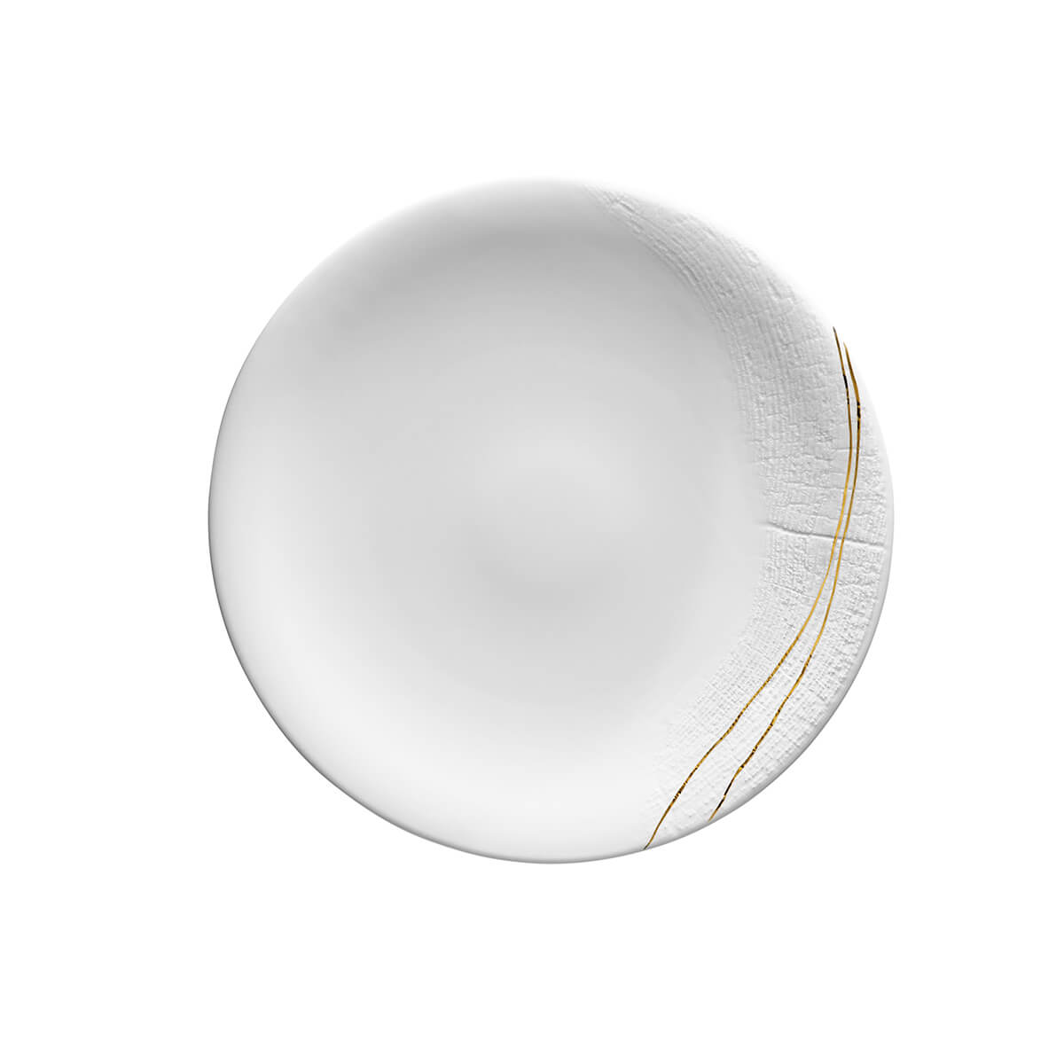 guy degrenne SUPERNATURE OR Assiette 27 cm