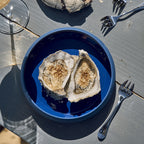 GOURMET BLUE Large casserole 22 cm