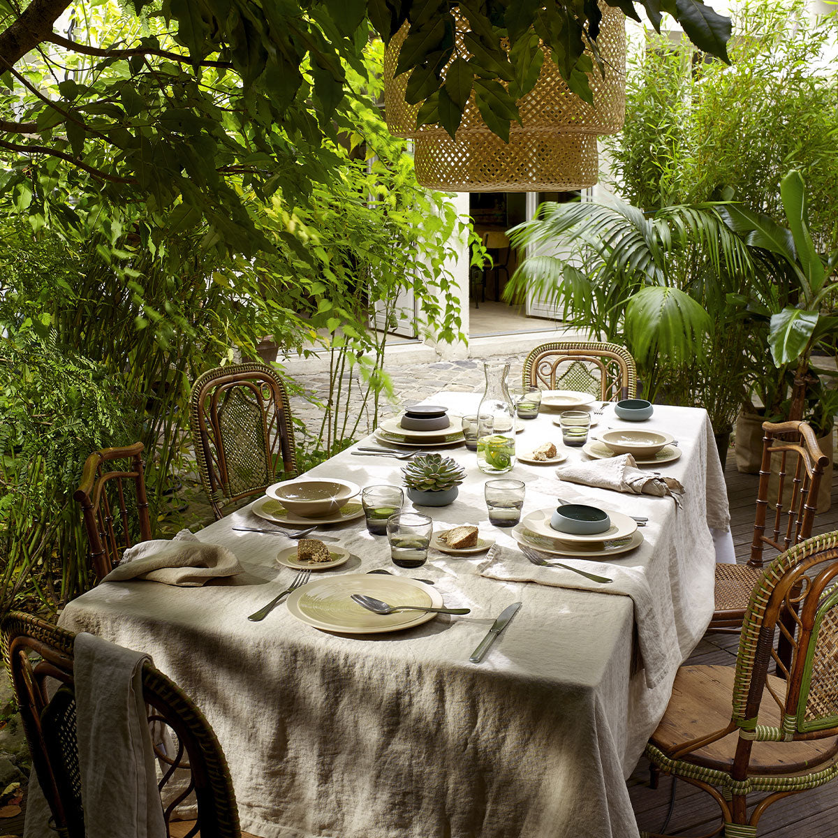 BAHIA BASALTE Assiette creuse 20 cm