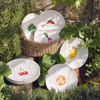 SAISONS Set of 4 plates 19 cm fruits