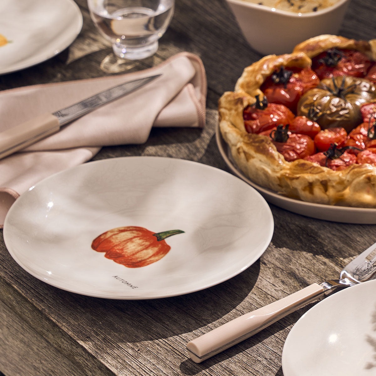 Image du produit: SAISONS Coffret 4 assiettes 19 cm légumes