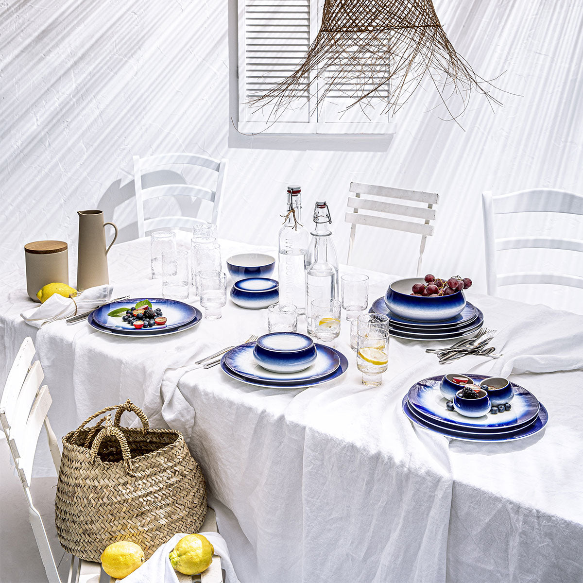 BLUE SHADES Mini cocotte biseautée 7 cl