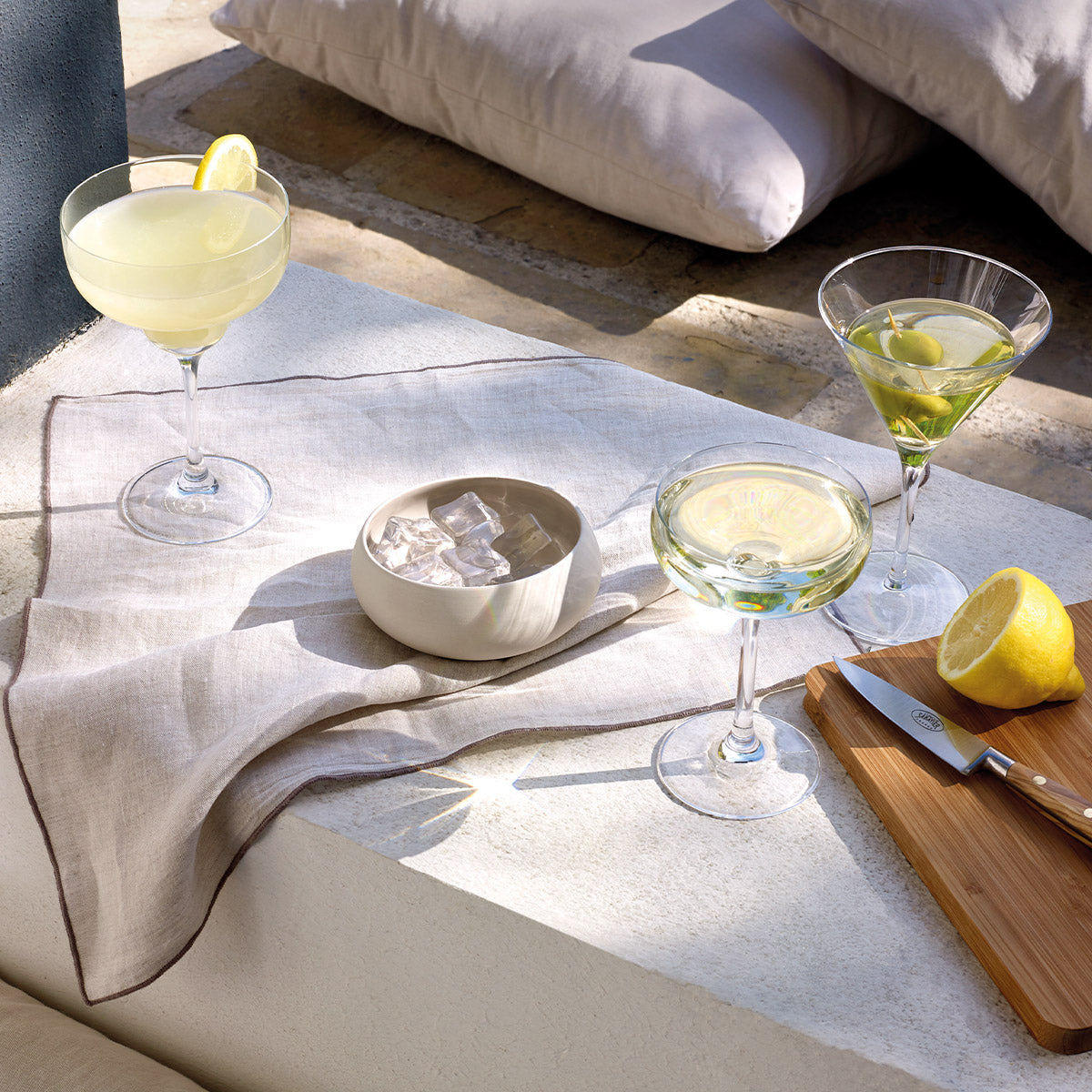 ANYTIME TRANSPARENT Verre à martini 25 cl