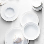 BAHIA MOONSTONE Large bowl gourmet plate 26 cm