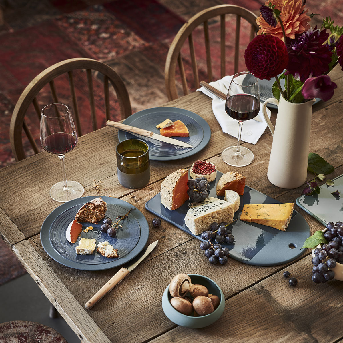 Image du produit: BAHIA BLEU DE ROCHE Planche en grès 35 x 21 cm