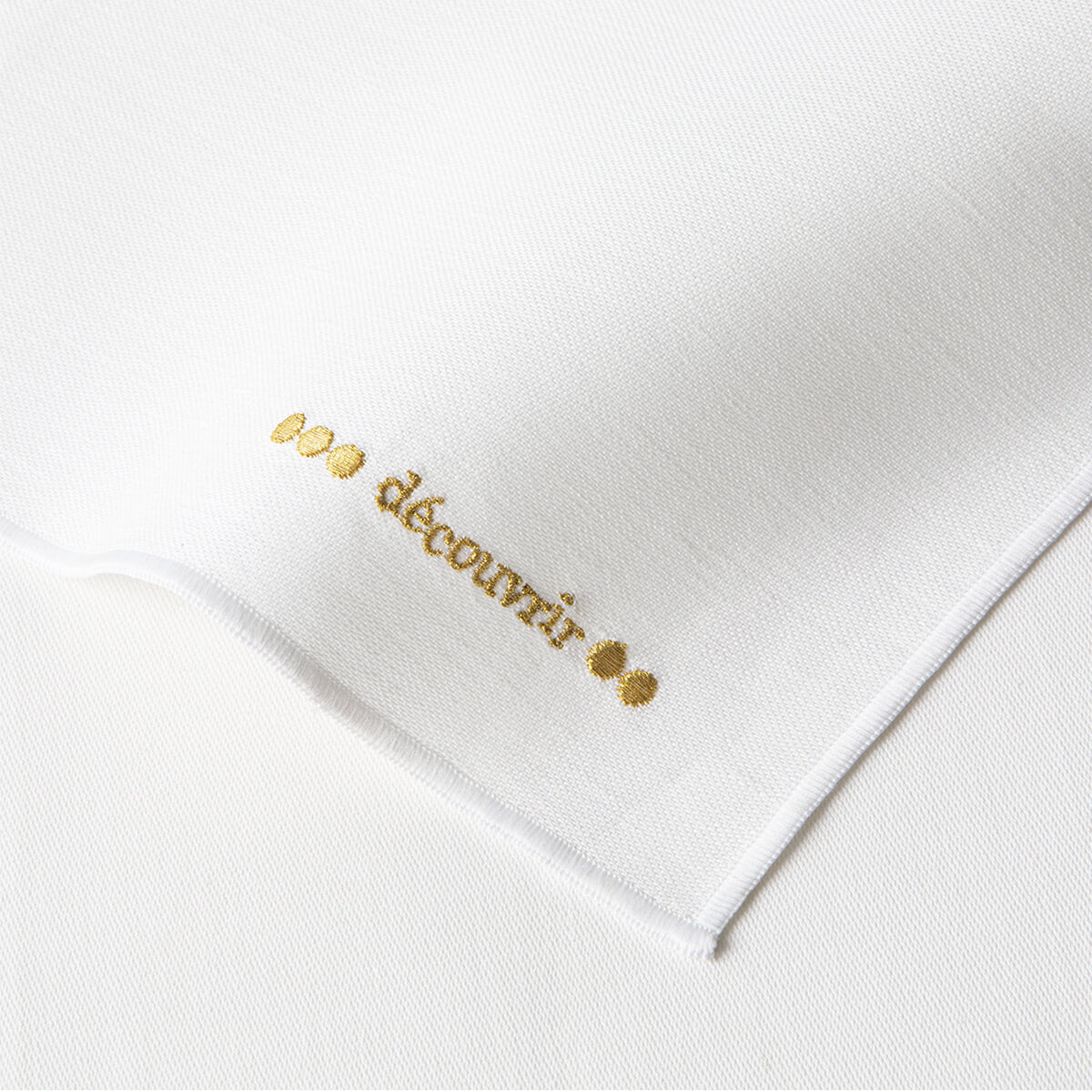 NUANCES COTON & LIN OR Lot de 4 serviettes 50 x 40 cm