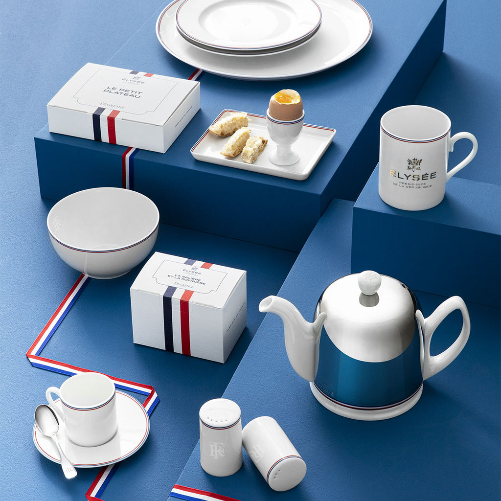 DEGRENNE ELYSEE Coffret salière et poivrière République française