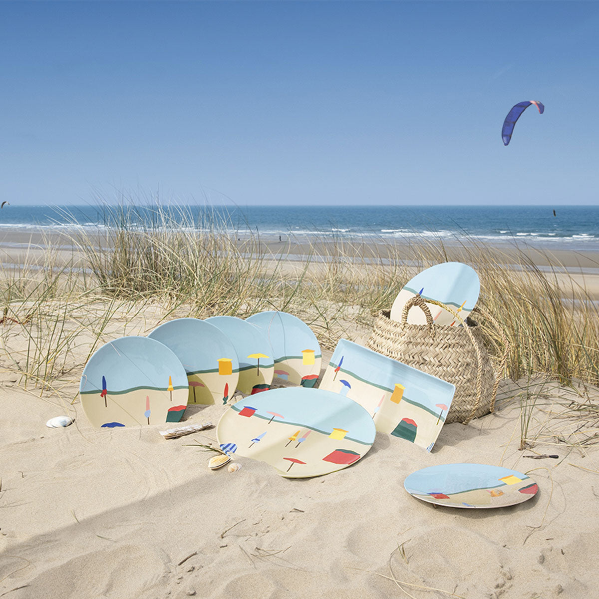 Image du produit: DESTINATION MER Présentoir à gateaux 32 cm