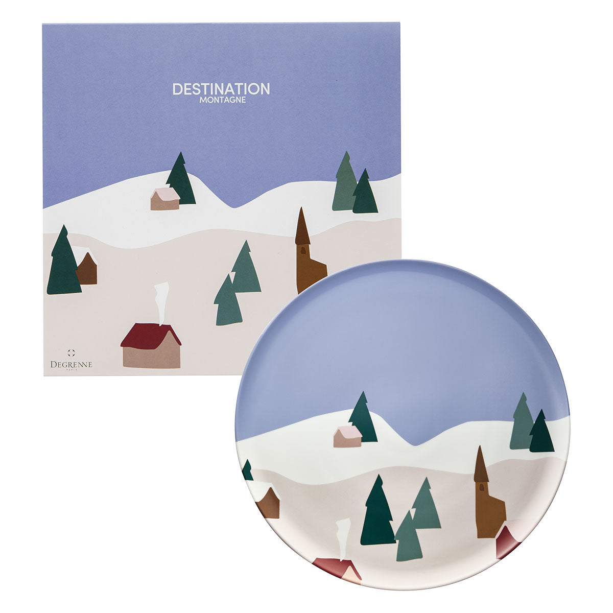 degrenne paris DESTINATION MONTAGNE Plat à tarte 32 cm