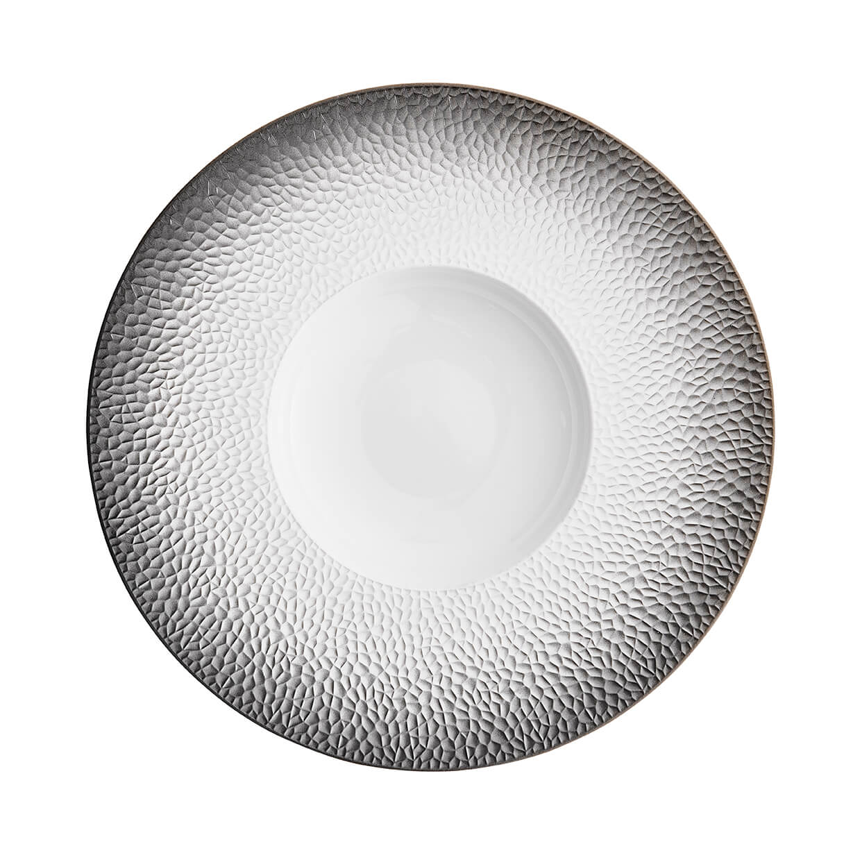 degrenne paris COLLECTION L FRAGMENTS NOIR Assiette gourmet grand bassin 30cm
