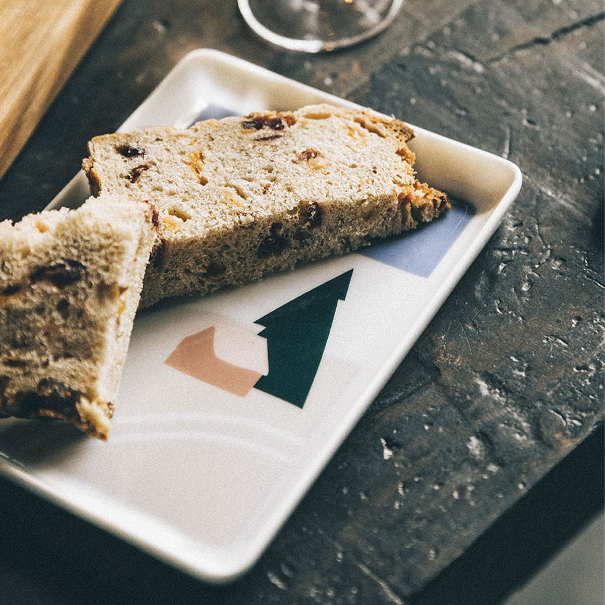 DESTINATION MONTAGNE Coffret 3 mini plats 16 x 12 cm