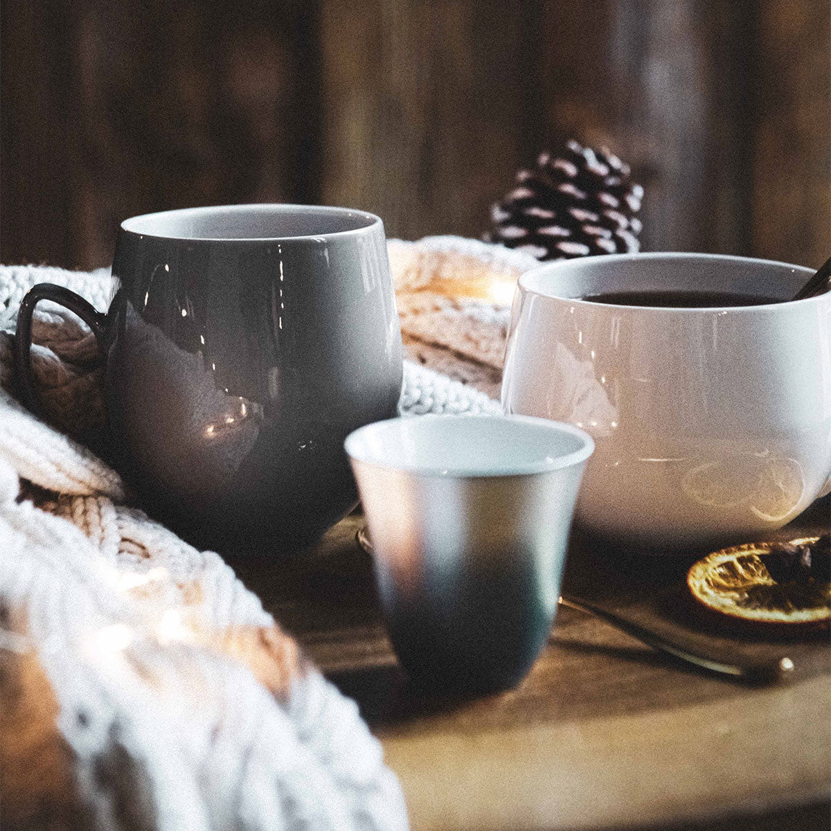 ILLUSIONS SENCHA Coffret 4 tasses à moka 7 cl