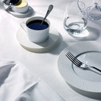 COLLECTION L FRAGMENT WHITE Dessert plate 24 cm